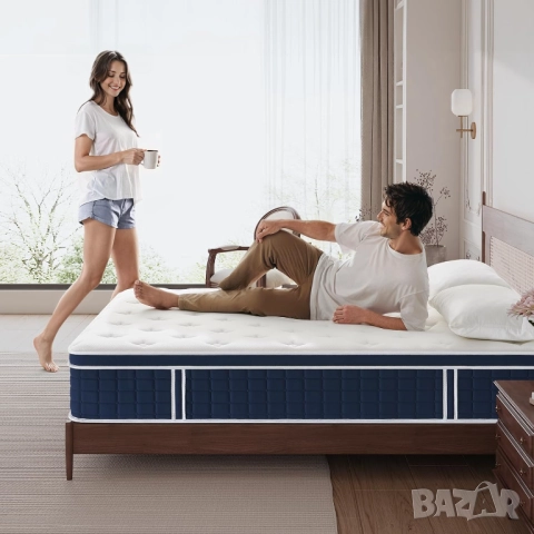 НОВ Матрак Inofia 140х200 30 см височина, снимка 4 - Матраци - 52827188