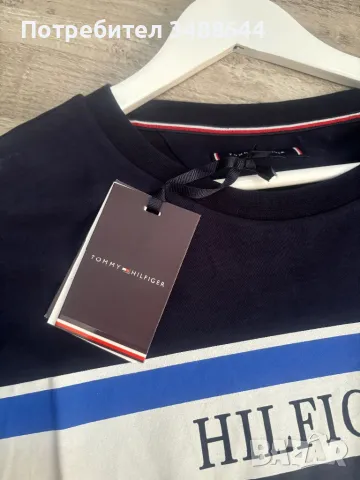 Мъжка тениска Tommy Hilfiger, снимка 2 - Тениски - 47746278