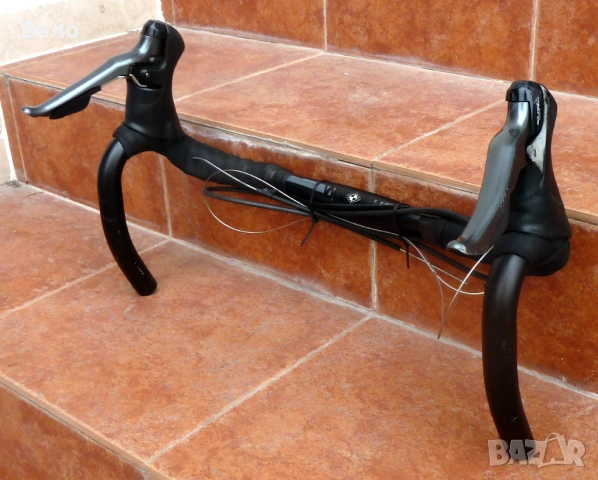 Дуал команди Шимано Кларис 2х8 ! Със шосейно кормило !, снимка 3 - Части за велосипеди - 54219608