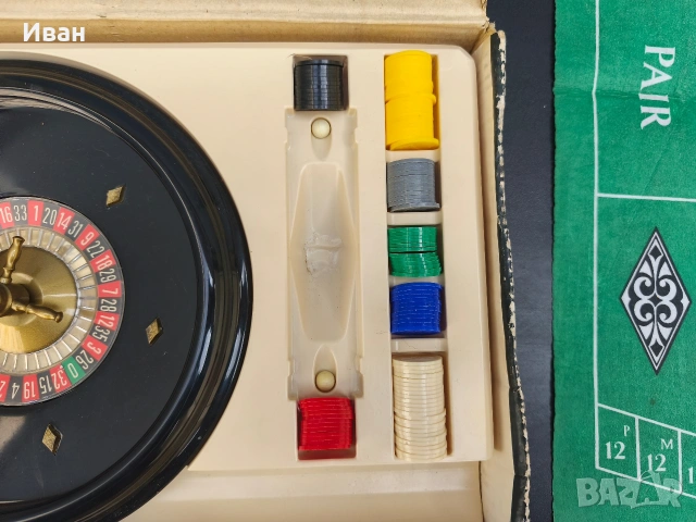 игра рулетка Roulette Fortuna ГДР GDR , снимка 6 - Антикварни и старинни предмети - 53709934