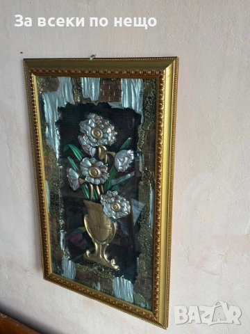 3D картина ваза с цветя, снимка 4 - Декорация за дома - 53535361