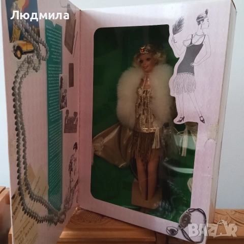 Куклата Barbie Mattel 1993: 1920's Flapper, снимка 3 - Кукли - 53734495