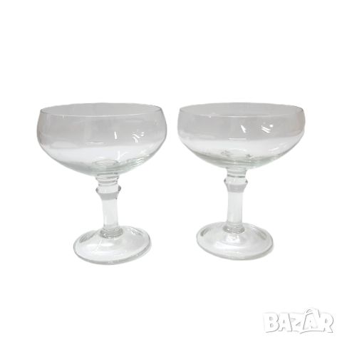 Стъклени чаши за шампанско(2.2), снимка 2 - Чаши - 46348651