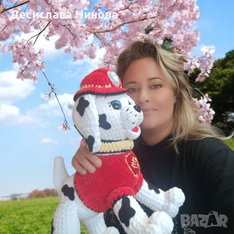 Пес патрул-40см, снимка 14 - Плюшени играчки - 36918498