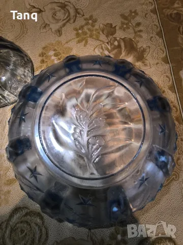 Стъклен сервиз от гравирано стъкло (НОВ), снимка 6 - Сервизи - 49748368