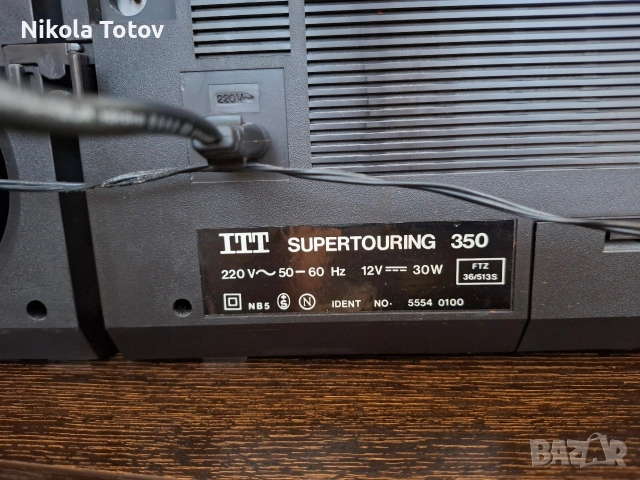 Продава се чисто нов касетофон ITT Touring 350. , снимка 9 - Радиокасетофони, транзистори - 53294134