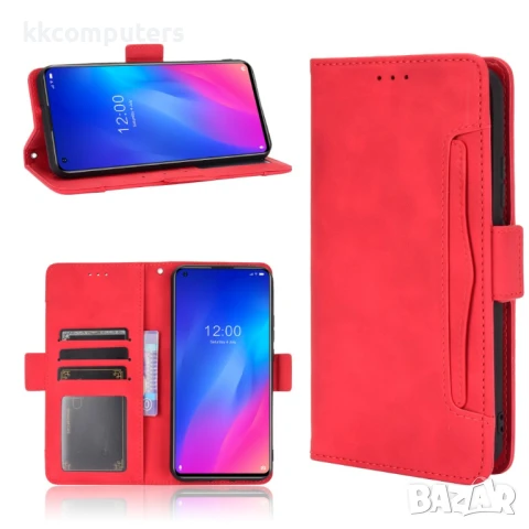 Doogee N30 Wallet Кожен Калъф и Протектор