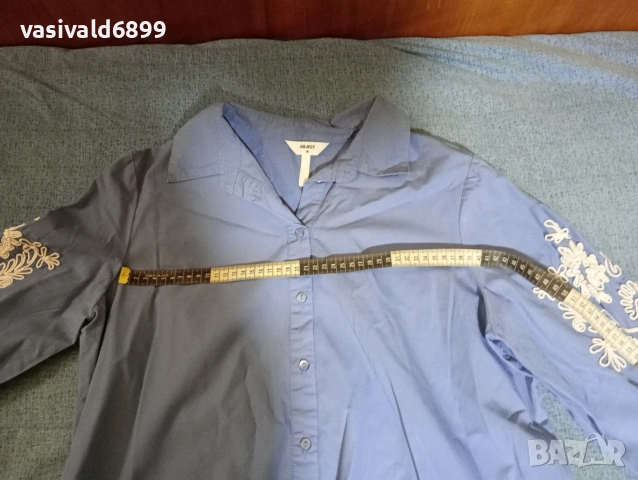 Дамска ризка с дълъг ръкав , снимка 5 - Ризи - 53882958