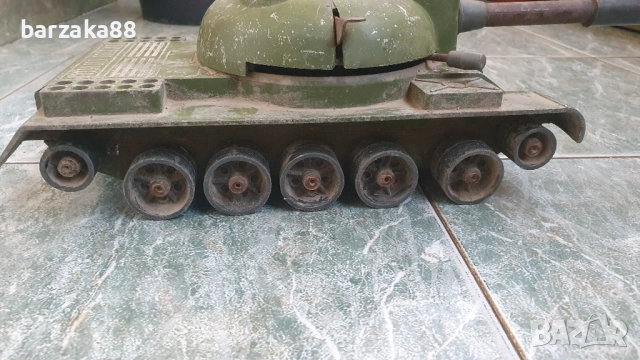 Стара играчка Руски Танк, снимка 3 - Колекции - 53584580
