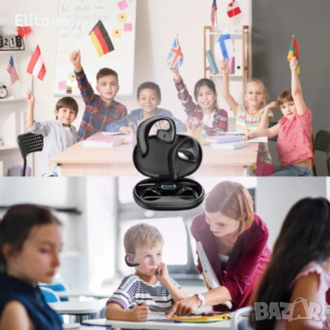 Безжични слушалки с AI превод 2 в 1 — превод в реално време, снимка 6 - Друга електроника - 53557063