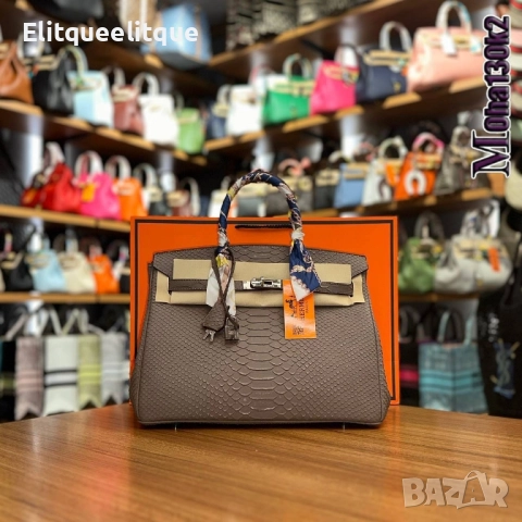 чанти HERMES BİRKİN 35✖️26 CM🎖️ , снимка 6 - Чанти - 52242807