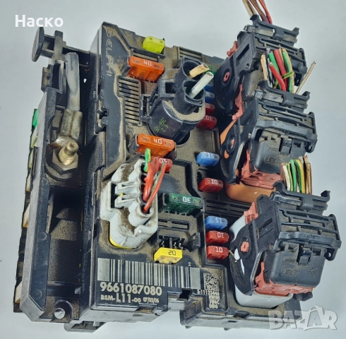 BSM L11-00 Модул Бушониера Бушонно Табло БСМ-Л11-00 BSM-L11-00 9661087080 Citroen C4 Peugeot 307 207, снимка 2 - Части - 52869052