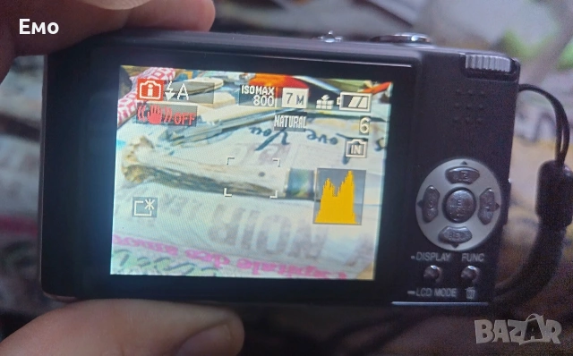 Цифров фотоапарат Panasonic DMC-FX30, снимка 2 - Фотоапарати - 53843620