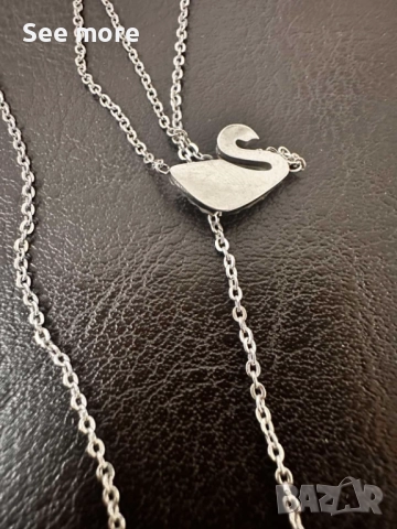 SWAROVSKI комплект - колие и гривна, снимка 13 - Бижутерийни комплекти - 52866933