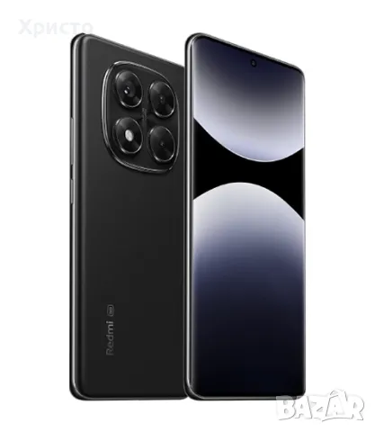 НОВ!!! Xiaomi Redmi Note 14 Pro+, 12GB RAM, 512GB, 5G, Midnight Black, снимка 2 - Xiaomi - 49487877