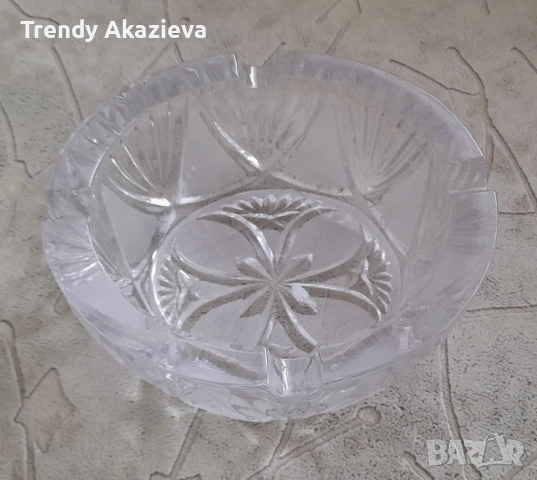 Два нови кристални пепелника в кутии, снимка 6 - Други - 52661485