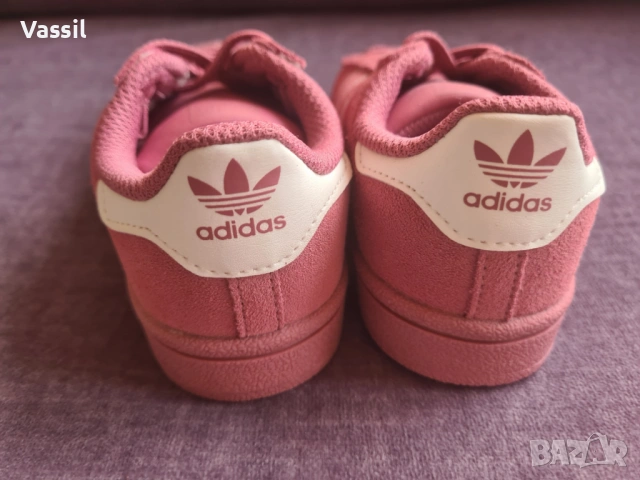 adidas superstar pink 16cm детски маратонки тенис спорт, снимка 5 - Детски маратонки - 54170605