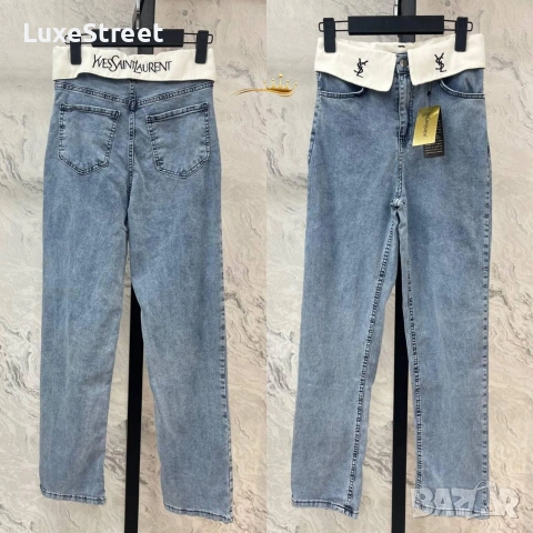 Louis VUITTON 🤍 YVES SENT LAURENT 🤍LOEWE🤍Дамски Дънки 🤍, снимка 5 - Дънки - 53140803