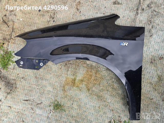 Ляв калник черен за VW Touran 2007-2010 г. / Туран 