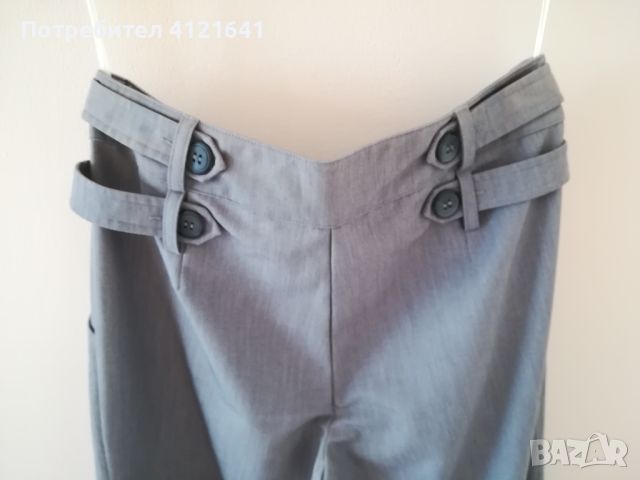Дамски панталон беж, талия 80, размер М, снимка 3 - Панталони - 46407503