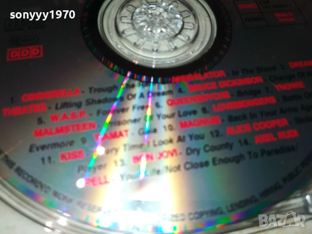 METAL BALLADS CD 2509251528, снимка 11 - CD дискове - 51835796