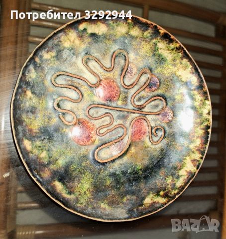 Декоративна чинийка, снимка 1 - Декорация за дома - 45688898