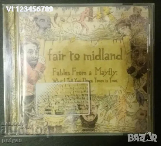 СД -Fables From A Mayfly:What I Tell You Three Times Is True, снимка 1 - CD дискове - 47837235