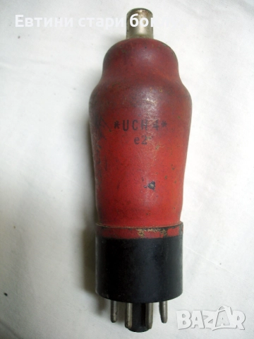 Tungsram UCH 4 - радиолампа TRIODE-HEPTODE TUBE, снимка 3 - Друга електроника - 52540133