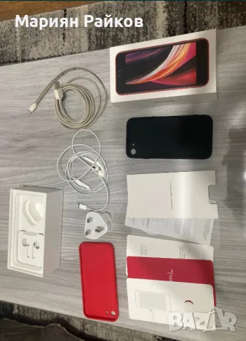 Iphone se 2020 red 128 gb, снимка 1 - Apple iPhone - 48375194