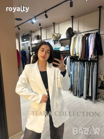 Бяло Дамско Сако