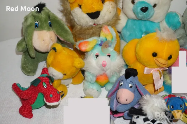 Лот от 16 различни стари плюшени играчки от 90-те McDonald's и Barzakov, снимка 3 - Колекции - 43856267