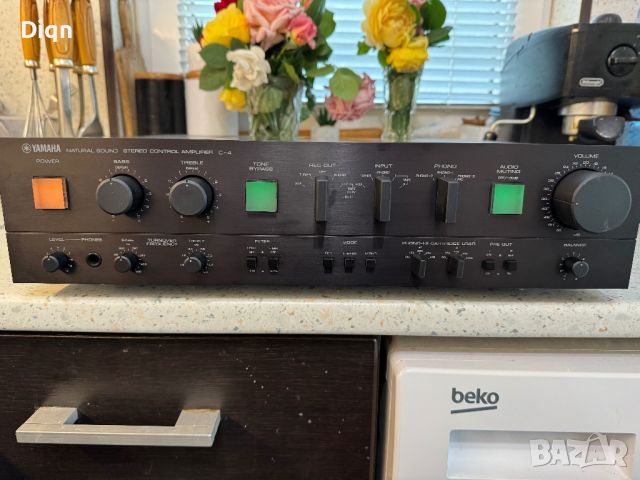 Yamaha C-04 Pre Amp Топ, снимка 4 - Ресийвъри, усилватели, смесителни пултове - 45735570