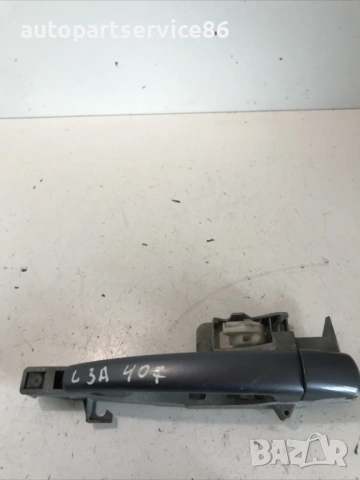 Външна лява дръжка на задна врата за Peugeot 407 Комби LHD (2005) 9653401680