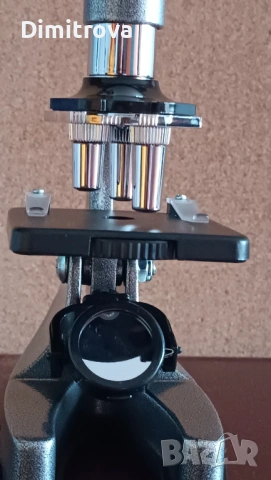 Микроскоп за деца - метален в куфар, снимка 4 - Образователни игри - 53292412