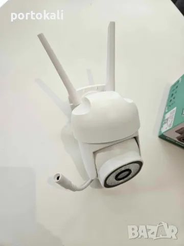 +Гаранция! 5V! WIFI Wi-fi безжична Камера за наблюдение въртяща, 12MP 4K ICSEE А13 ULTRA HD, снимка 9 - IP камери - 49916507