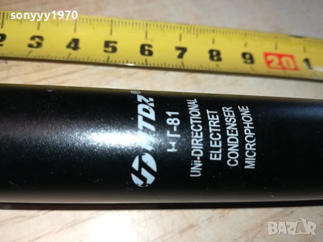 HTDZ HT-81 PROFI ELECTRET MICROPHONE-ВНОС SWISS 0304241154, снимка 11 - Микрофони - 45092435