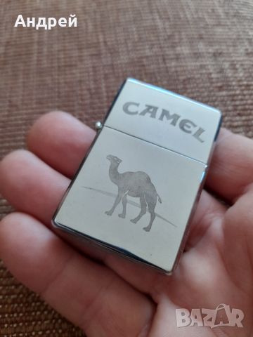 Стара запалка Camel, снимка 2 - Запалки - 45178378