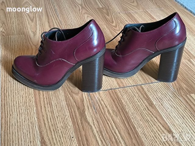 Kurt Geiger - бордо, снимка 1 - Дамски обувки на ток - 45605167