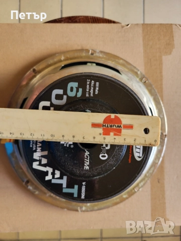 Басов говорител 10 инча Boschmann V-1050SNI, снимка 8 - Тонколони - 52275779