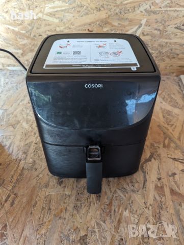 Фритюрник с горещ въздух Cosori Premium Air Fryer CP158-AF, 5.5L, Черен, снимка 3 - Фритюрници - 45809759