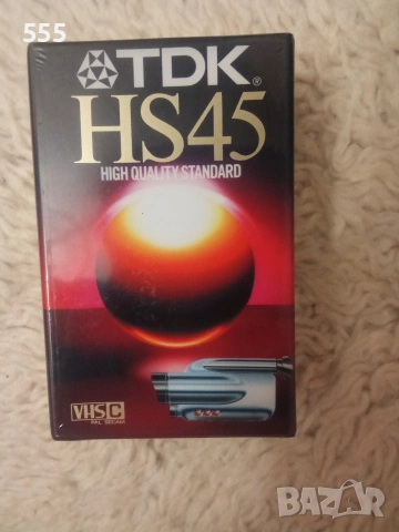 TDK HS45 VHS.C видео касета 