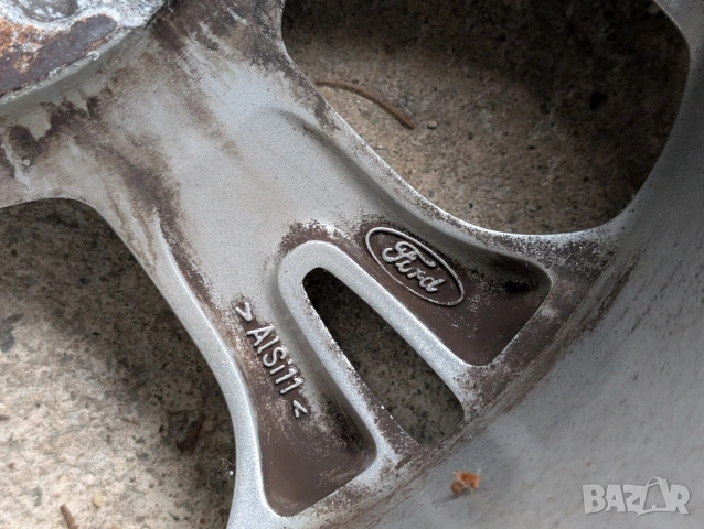 ✨ Оригинални алуминиеви джанти Ford Fiesta Mk6 – рядък OEM модел+оригинални болтове ✨, снимка 6 - Гуми и джанти - 53530214