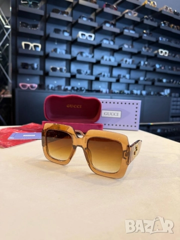 очила с черен обикновен калъф и ув защита gucci , снимка 9 - Слънчеви и диоптрични очила - 52043903