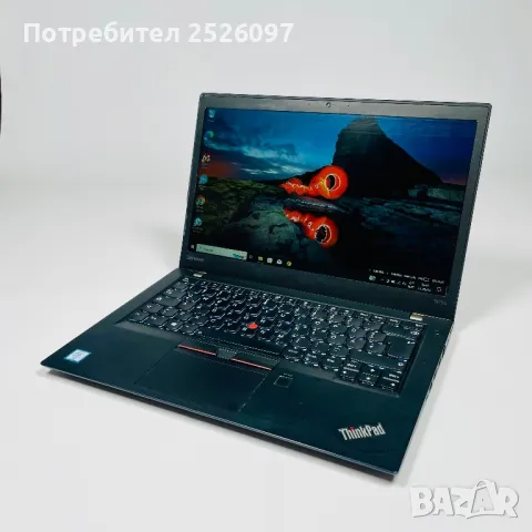 Lenovo ThinkPad T470s/14” FHD IPS/20GB DDR4/512GB NVMe/i5-6300U, снимка 4 - Лаптопи за работа - 48981058