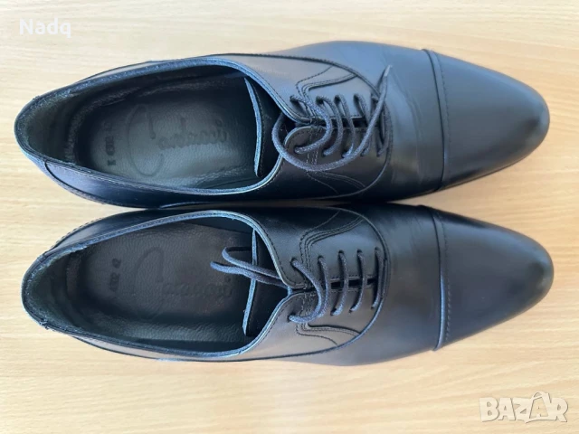 Мъжки кожени обувки Carducci – Чисто нови, естествена кожа, снимка 3 - Официални обувки - 50811416