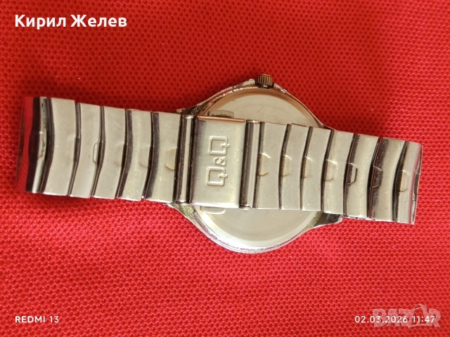 Дамски часовник Q/Q QUARTZ много красив стилен дизайн 53762, снимка 5 - Дамски - 53677201