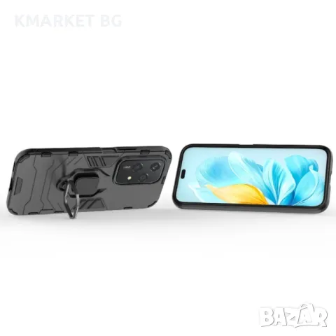 Honor 200 Lite 5G PC + TPU Удароустойчив Ring Holder Калъф и Протектор, снимка 6 - Калъфи, кейсове - 47752927