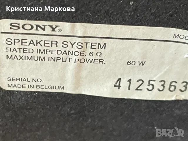 Колони SONY, снимка 5 - Тонколони - 47229499