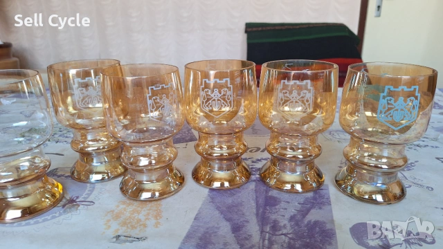 ✅КОМПЛЕКТ ЧАШИ - ВАРНА❗, снимка 3 - Сервизи - 53240529