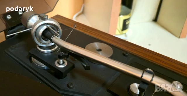 Редкия флагман Sansui SR-717–грамофон във витринно състояние+скъпа аудиофилска Stanton 680EL доза, снимка 4 - Грамофони - 51152268